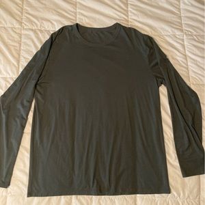 Lululemon large green LS shirt